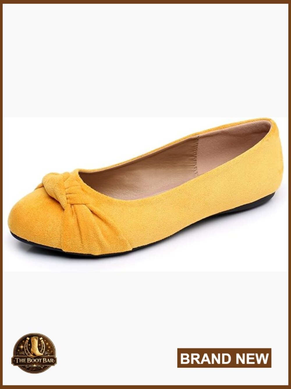 Slip-On Flat Shoes - Lightweight Walking Flats Comfortable Work Shoes